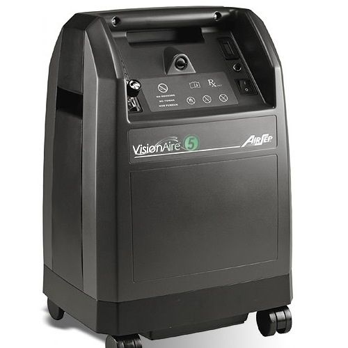 AirSep VisionAire 5 Home Oxygen Concentrator System w/ Oxygen Monitor