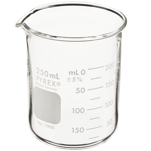 Branson Beaker 250ml Glass 000-140-001