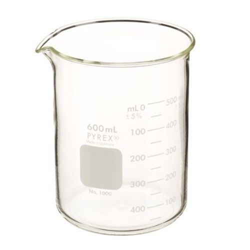 Branson Beaker 600ml Glass 000-140-004