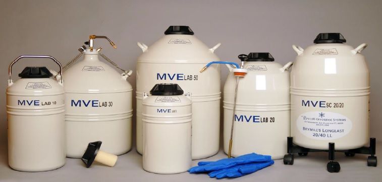 Brymill Cryogenic Storage Dewar 501-50