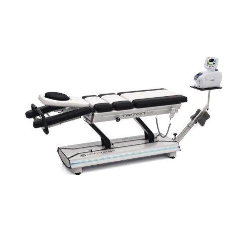 Chattanooga Triton 6E Traction Table Black Ecru White 4769E110US