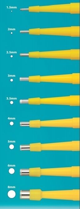 Premier Uni-Punch 2.5mm Disposable Biopsy Punch Box/25 9033511