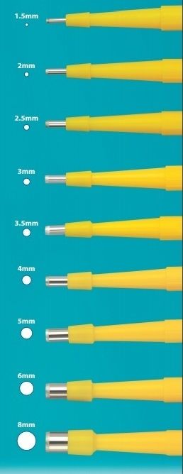 Premier Uni-Punch 4mm Disposable Biopsy Punch Box/25 9033504