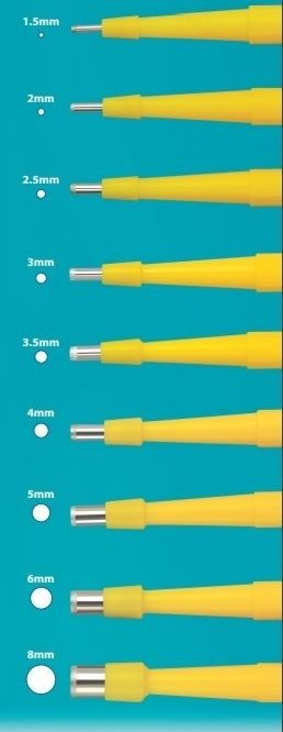 Premier Uni-Punch 2mm Disposable Biopsy Punch Box/25 9033502