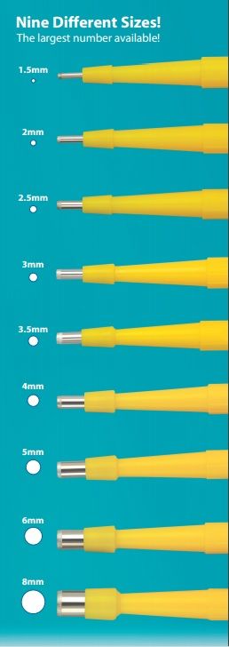 Premier Uni-Punch 1.5mm Disposable Biopsy Punch Box/25 9033509