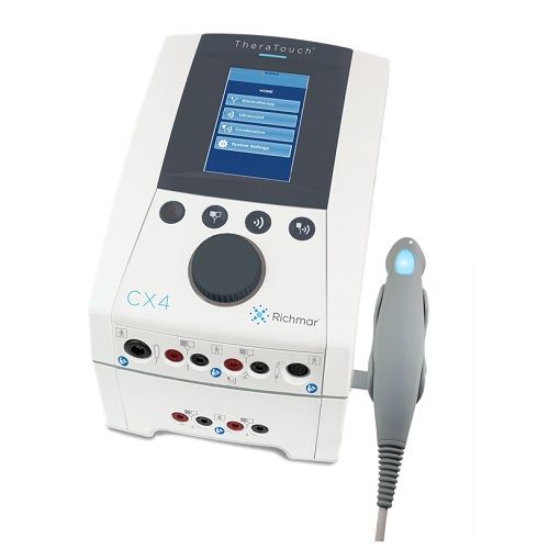 Richmar (previously Roscoe) InTENSity CX4 4 Ch. Electrotherapy and Ultrasound DQ8000