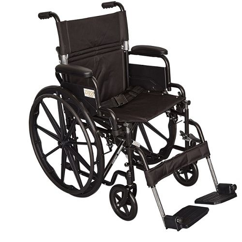 Ziggo Lightweight Wheelchair 18 inch Seat for Kids and Teens