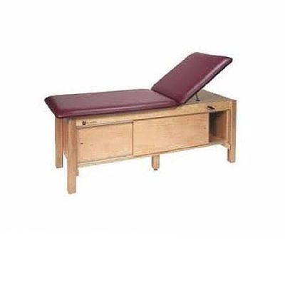 Armedica Wood Treatment Table w/ Backrest and Cabinet AM618