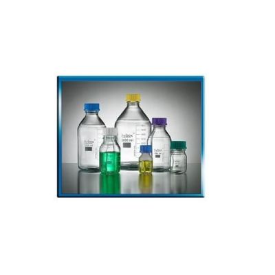 Benchmark Scientific Bottle, 100Ml w/ Blue Cap (Gl45) 10/Pk., B3000-100-B