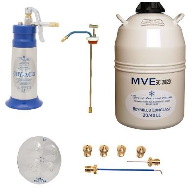 Brymill Cryosurgical Family Practice LN2 Sprayer Package BRY-1000