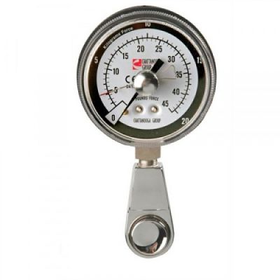 Chattanooga Hydraulic Pinch Gauge 50 lbs (23 kg) Dial Gauge 43051