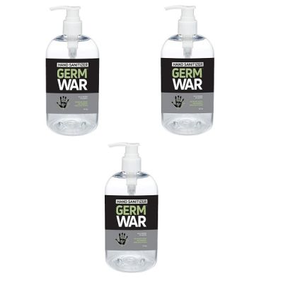Germ War Hand Sanitizer 16.9 oz pump bottle