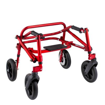 Klip Lightweight Posterior Walker w/ 8 inch Wheels and Seat For Kids Teens KP518
