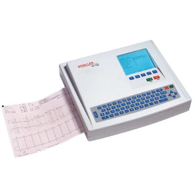 Schiller Cardiovit AT-102 ECG Machine w/ Interpretation & SCM Module 9.070000SCM