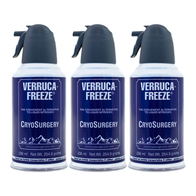 Verruca-Freeze 236ml Replacement Canister Triple Pack VFL300R