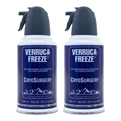Verruca-Freeze 236ml Replacement Canister Twin Pack VFL200R